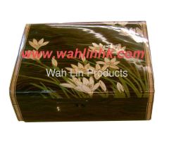 wooden tea box