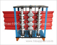 colored steel panel arching machine
