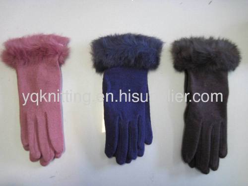wool/nylon woven glove