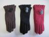 Fashion lady's woven glove