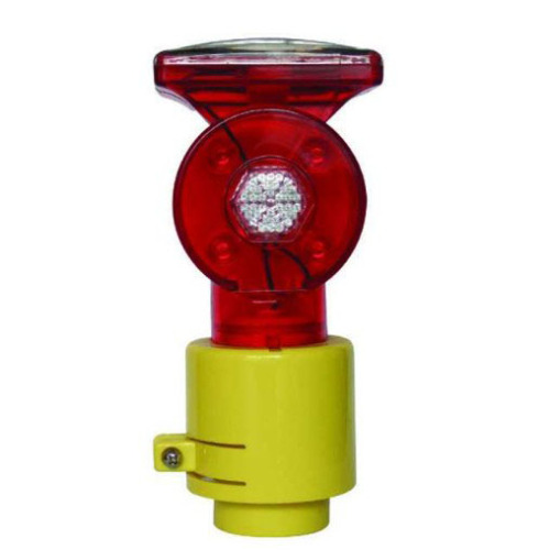 Solar Barricade Warning Light