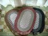comfortable braided doormats