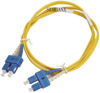 SC duplex fiber optic patch cord