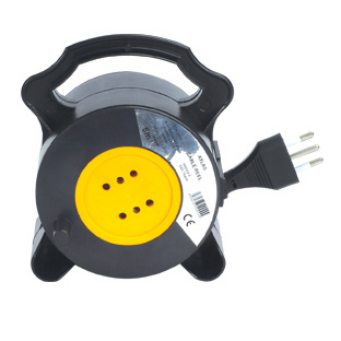 3 pins Italy Cable Reels, Italy Cable Coil, two Outlet Extension Cords, Euro standard, H05VV-F 3G1.0 3G1.5