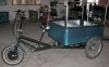 Electric cargo tricycle