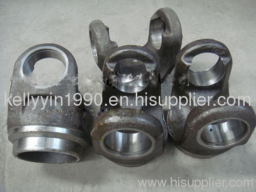 Forged carbon steel flange yoke