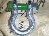rigging G2130 drop forged shackle