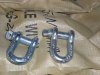 Dee type G210 drop forged shackle