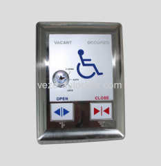 Automatic swing door disabled keypad