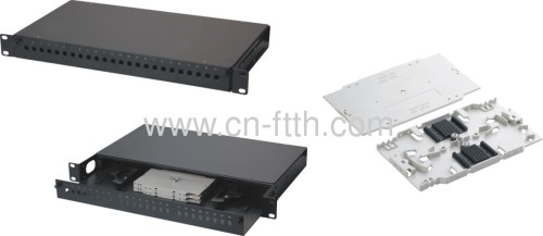 19 inch Rack Mount Fiber Optic Patch Panel