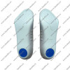 Arch support breathable shock absorbing latex foam insoles