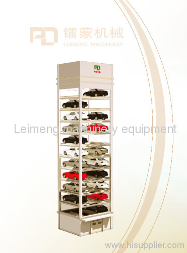 Underground vertical lifting mechanical parking equipment