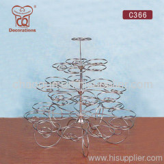 Stainless steel cake stand