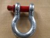 Drop forged screw pin bow shackle