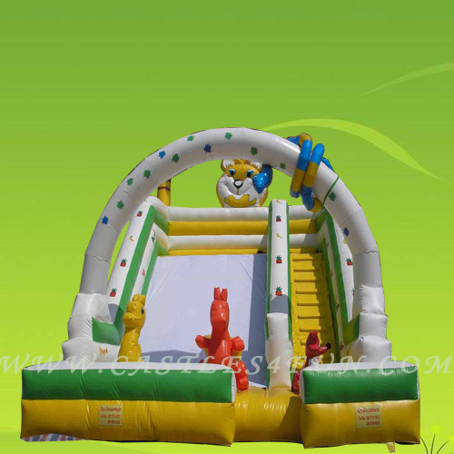 moonwalk with slide,inflatable slides