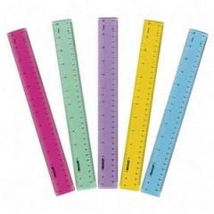 plastic letter stencil ruler