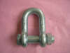 Dee type bolt pin shackle