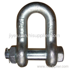 US type drop forged Dee shackle