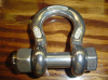 stainless steel bow shackle with bolt pin