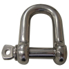 stainless steel european dee shackle