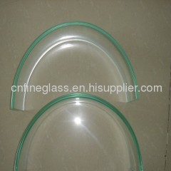 Curved Laminated safety Glass