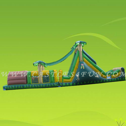 obstacle course bouncer,amusement parks for children