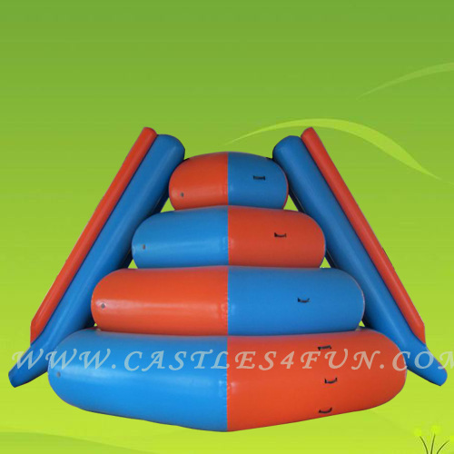 water climbing, inflatable water game