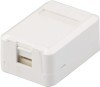 1 Port RJ45 Surface Mount Box