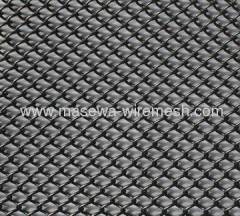 stainless steel coil drapery, metal curtain, gun-black coil mesh