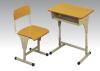 Adjustable school desk and chair