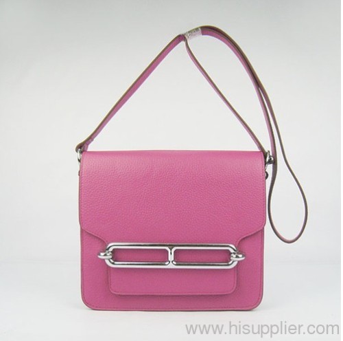 Hermes Shoulder Mini Bag With Rose Togo Leather 8078/DAUHOAYJ
