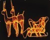 LED Rope light(Two deer pull sled)