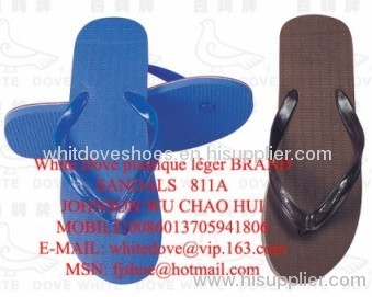 Brand name White Dove 811A pvc/pe flip flop slippers