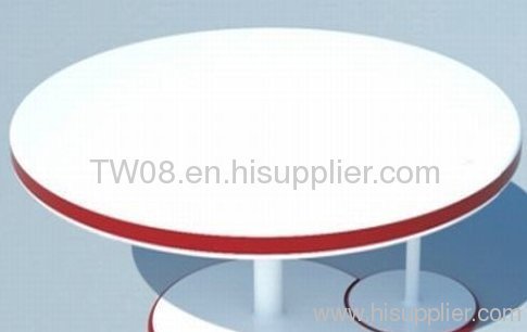Commercial Acrylic Solid Surface Coffee Table