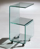 Glass Telephone Table