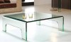 Tempered glass coffee table