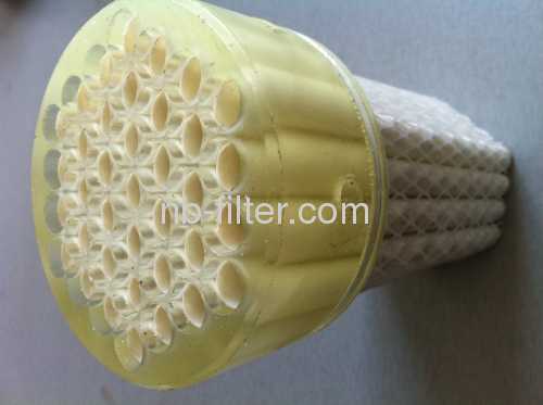 PVDF tubular membrane for waster water treatment