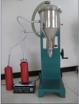 extinguisher dry powder filling machine