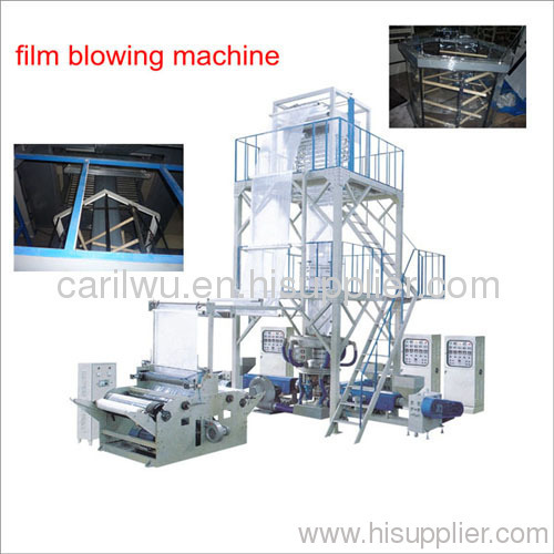 SJX3 series three layer co-extruding rotary die film blowing machine