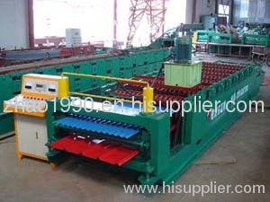 840 and 90 double deck roll forming machine