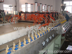 PVC wood plastic door board extrusion line