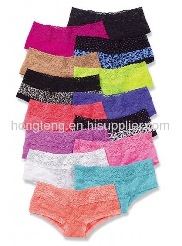 Ladies lace boyshorts HT333763