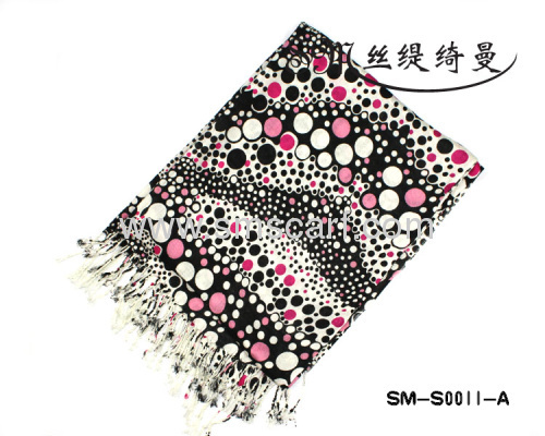2012 Popular selling 100% Cashmere ladies scarf, women shawl wholesale and retail,Free Shipping SM-S0011