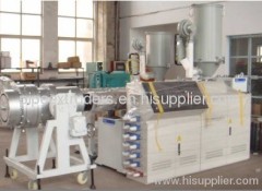 HDPE water supply pipe production line