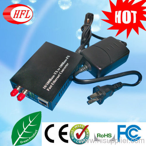 100M SM Simplex ST 20KM Media Converter