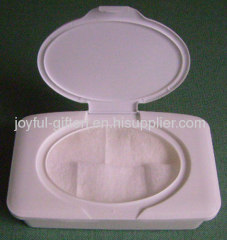 Color plastic wet wipes box