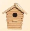 Wooden bird house