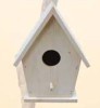 Wooden bird house