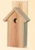 Wooden bird house