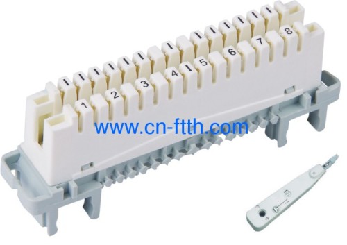 8Pair Profile LSA Connection and Disconnection Module